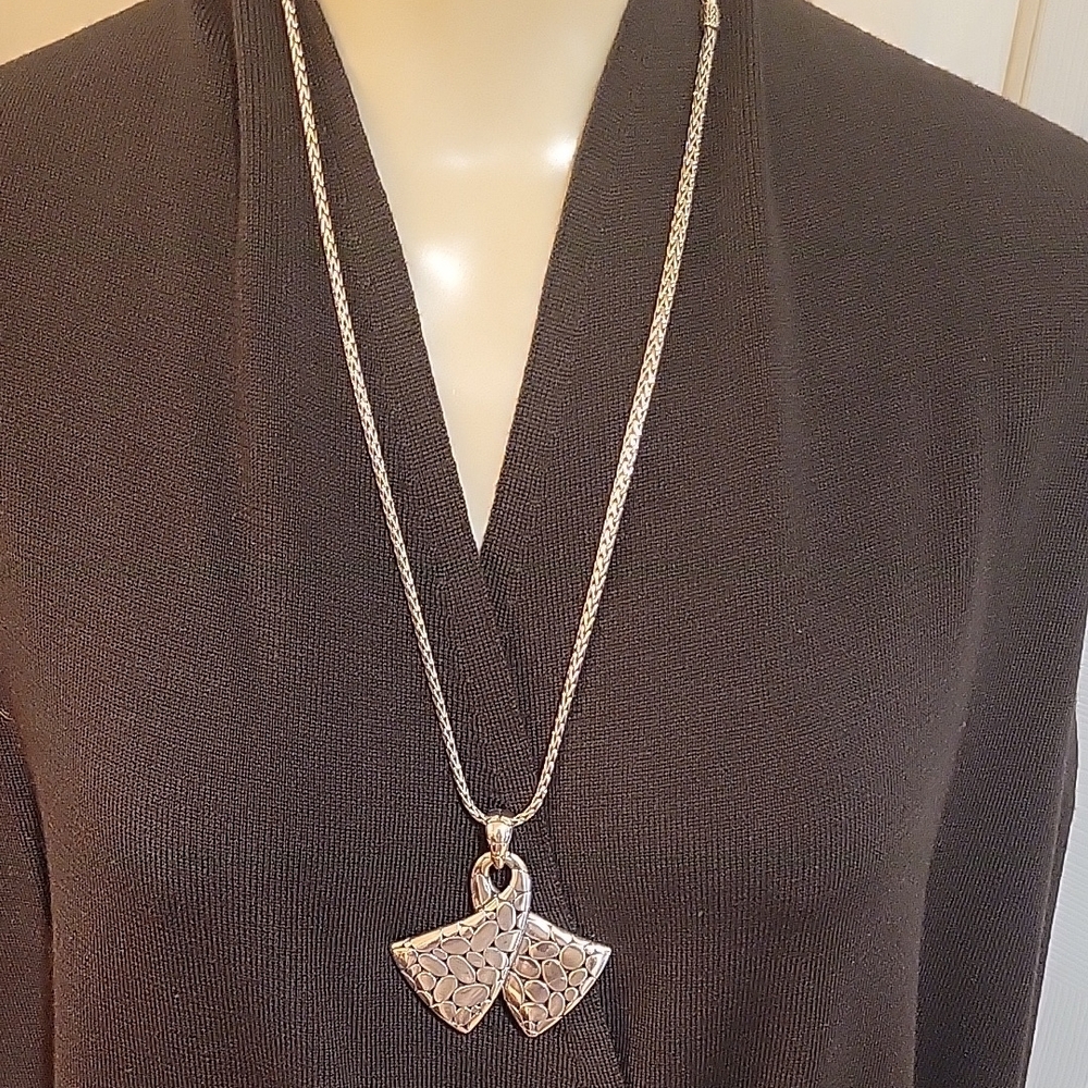 JOHN HARDY Sterling Silver Pendant & Chain Necklace